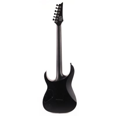 Ibanez Iron Label RGRTB621 Black Flat Electric Guitar image 3