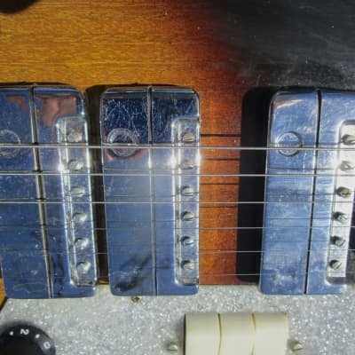 Lafayette Guitar, 1960's, Japan, Sunburst Finish, Selling "As Is" image 4
