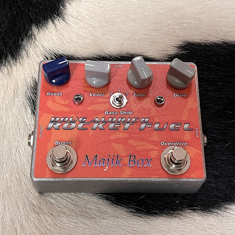 Majik Box Rocket Fuel Doug Aldrich Signature Overdrive | Reverb