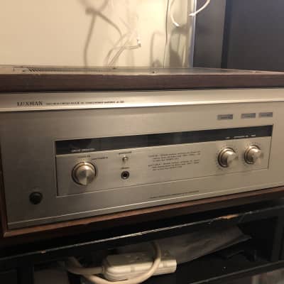 Luxman C-300 and M-300 1980-82 Silver, Wood | Reverb Luxman C-300 and M-300 1980-82 Silver, Wood | Reverb