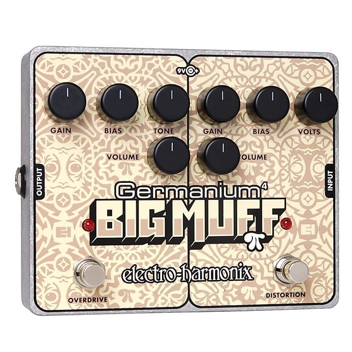 Electro-Harmonix EHX Germanium 4 Big Muff Pi Distortion / Overdrive Pedal