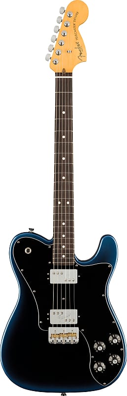 Fender American Professional II Telecaster Deluxe - Dark Night with Rosewood Fin image 1
