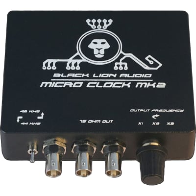 Black Lion Audio Micro Clock MK2 External Wordclock