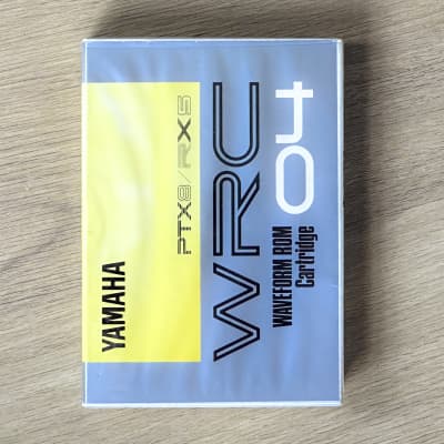 Yamaha  PTX8 / RX5 Voice ROM Waveform Cartridge WRC04 // Effect // BOXED