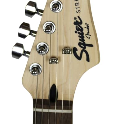 Fender Squier Short Scale 24-Inch Strat Pack - Transparent Red image 4