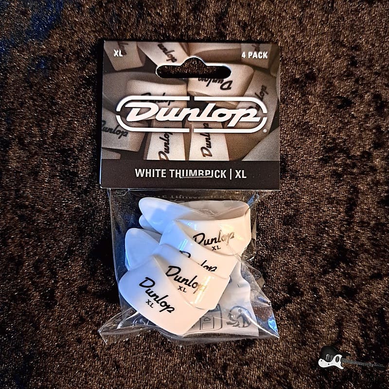 Dunlop Extra Large XL Thumbpick (4 pack White) Reverb Australia