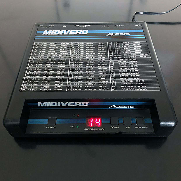Alesis Midiverb 1, 1986, made in usa image 1