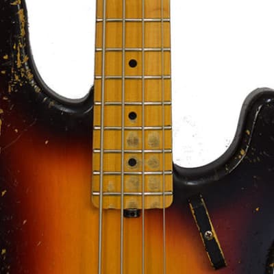 Shabat Panther STP Bass 3-Tone Sunburst MN image 7