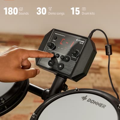 Amazon.com: Donner DED-80 Electronic Drum Set with 4 Quiet