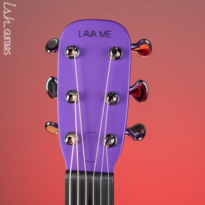 Lava Music LAVA ME 4 Carbon 36" Smart Acoustic-Electric Guitar Purple (w/ Airflow Bag) image 5