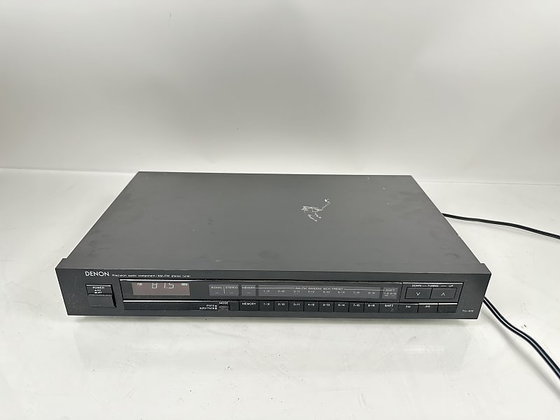 Denon TU-400 AM/FM Synth Tuner Audio  			