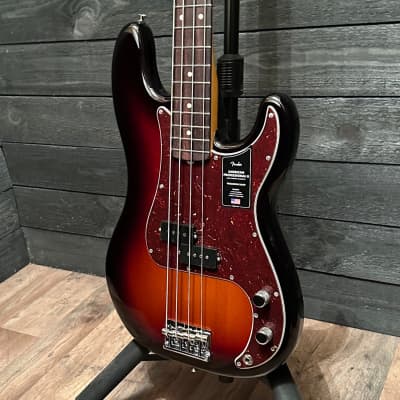 Fender American Professional II Precision P Bass USA 4 String Electric Bass Guitar image 3