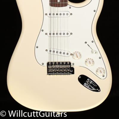 Fender Albert Hammond Jr. Signature Stratocaster Rosewood Fingerboard Olympic White (389) image 3