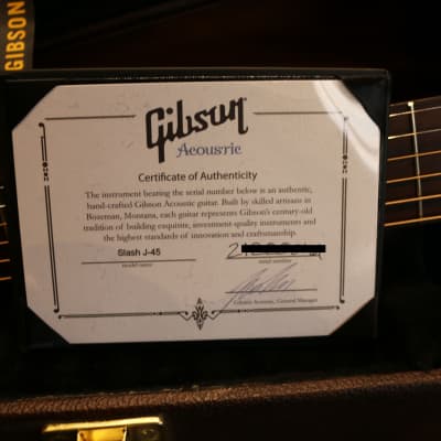 Gibson Slash Signature J-45 Vermillion Burst 2020 image 15
