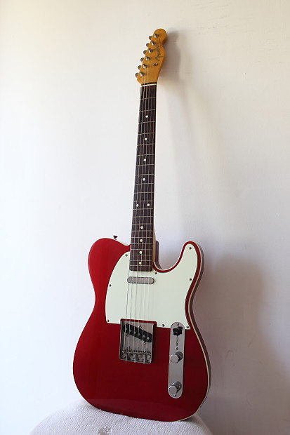 Fender Japan '62 Reissue Telecaster TL62B-75TX Bound Candy Apple