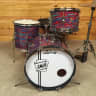Ludwig Club Date 1960's Psychedelic Red