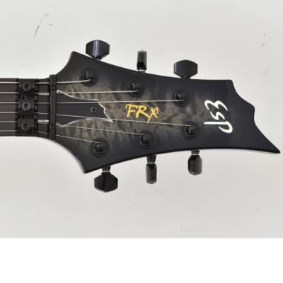 ESP FRX Kiso Custom Guitar See Thru Black Sunburst image 4