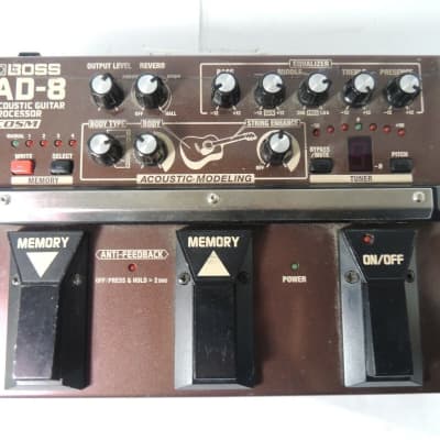 Reverb.com listing, price, conditions, and images for boss-ad-8-acoustic-guitar-processor