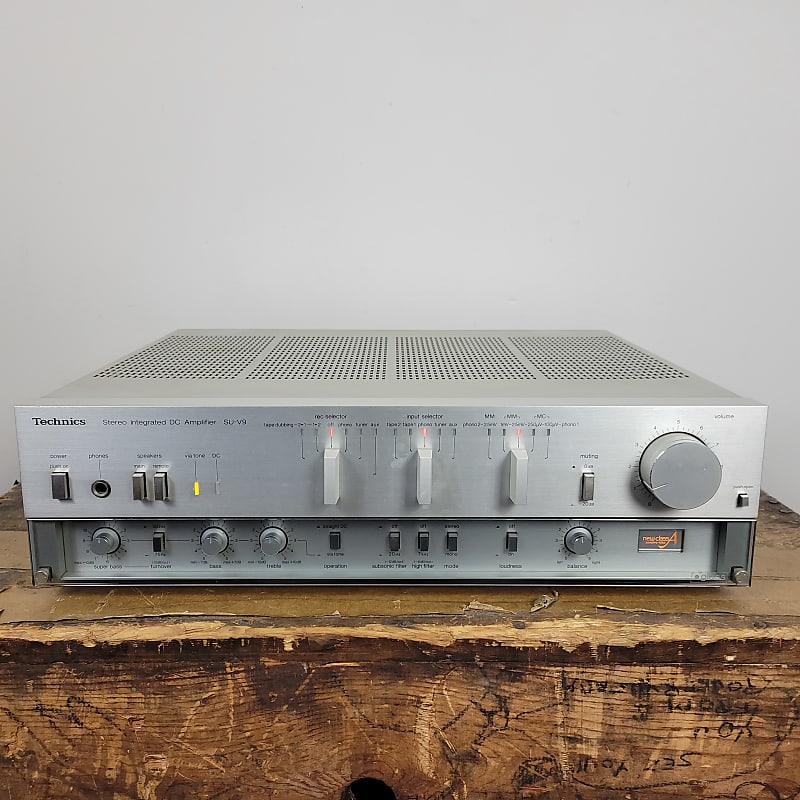 Technics SU-V9 Stereo Integrated DC Amplifier With Original