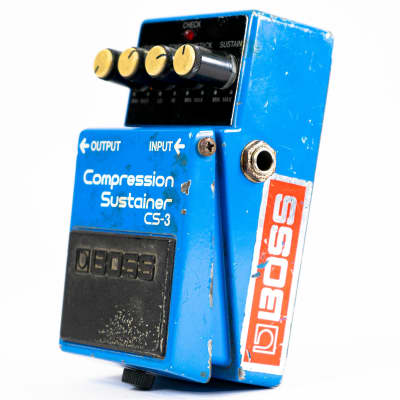 1987 Boss CS-3 Compression Sustainer Guitar Effect Pedal