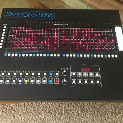Simmons SDS-6 Rare-as-hens-teeth Drum Sequencer w/MIDI image 15
