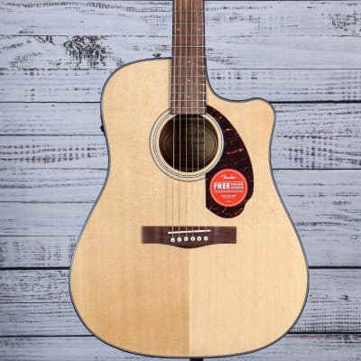 *DEMO* Fender CD-140SCE Acoustic-Electric Guitar | Natural image 1