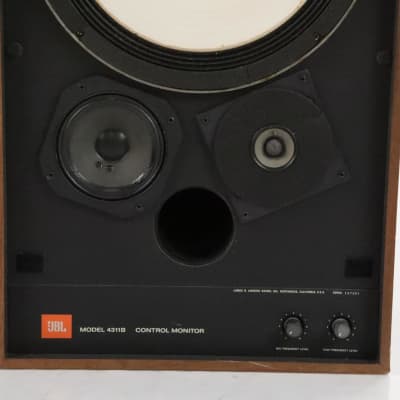 JBL 4311B Control Studio Monitors White Cone 12 JBL 4311B Control Studio Monitors White Cone 12