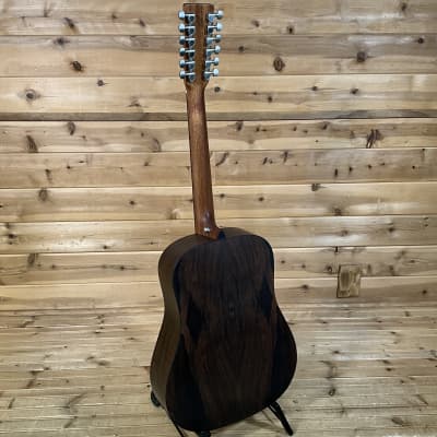 Martin D-X2E 12-String Acoustic Guitar - Natural image 5