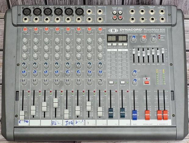 Dynacord Power Mate 600 Powered Mixer | Reverb