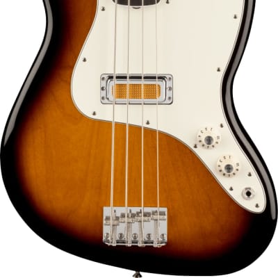 Open Box Fender Gold Foil Jazz Bass 2-Color Sunburst w/bag image 2