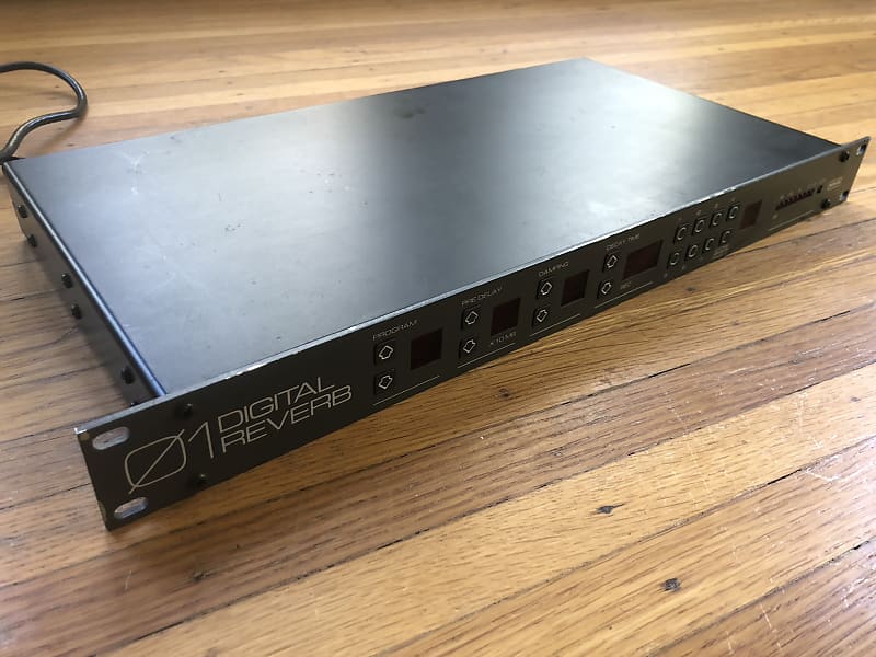MXR 01 Digital Reverb Rack 1980s Reverb
