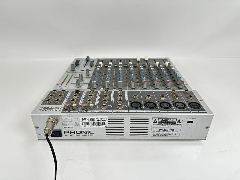 Phonic MM1705 Small Format Mixer Sound Board | Reverb