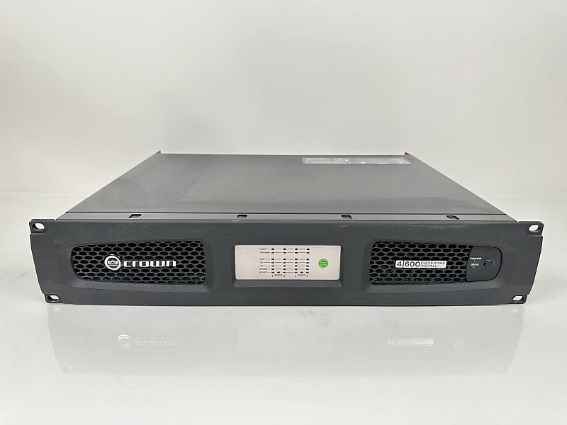 Crown DCI 4/600 Drivecore Install Power Amplifier  			