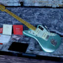 Fender American Professional II Jazzmaster with Maple Fretboard & Deluxe Molded Case- 2020 - Present in Mystic Surf Green