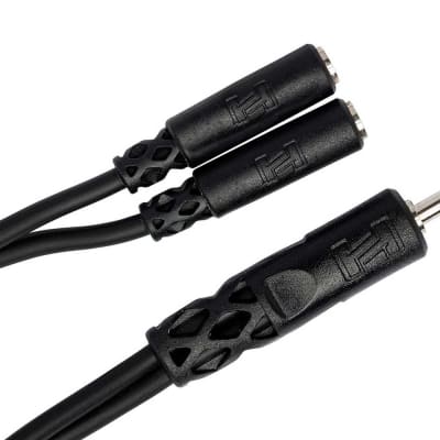 Hosa YMM-232, Y Cable 3.5 mm TRS to Dual 3.5 mm TRSF image 3