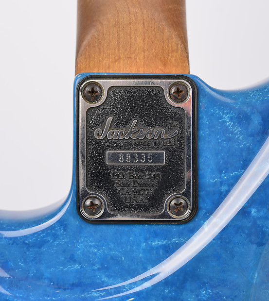 Jackson Limited Edition 88 USA Custom Shop 1988 Blue Jean