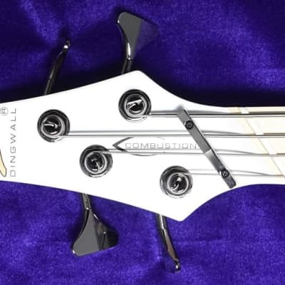 Dingwall NG-3 (4 String) LEFTY, Ducati Pearl White / Maple *IN STOCK! image 3