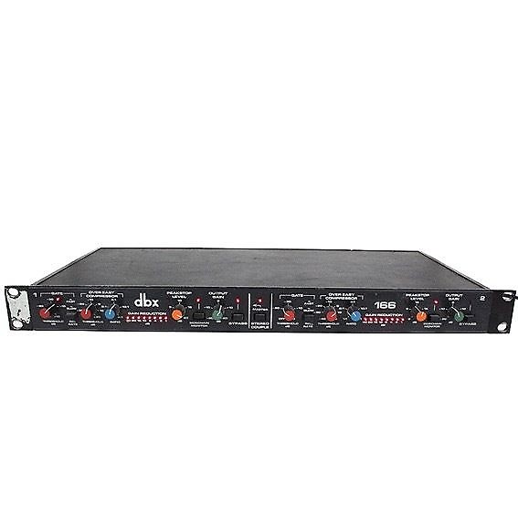 dbx 166 Compressor Rare Early Made in USA Version Dual
