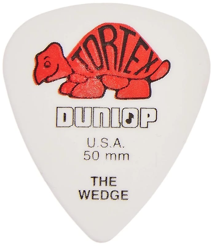Dunlop 424R50 Tortex Wedge .50mm Guitar Picks (72-Pack) image 1