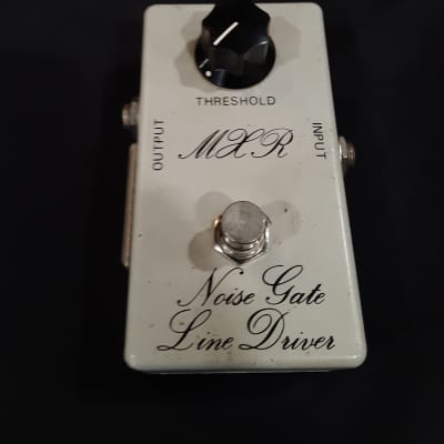 MXR MX-106 Script Noise Gate Line Driver White 1974 - 1975 | Reverb