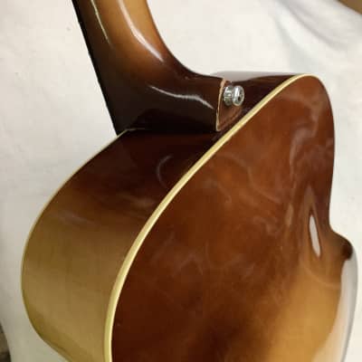 Kay Dynamic 1950s Spruce Archtop Professional Rebuild Handwound Silverfoil Beautiful And Easy Player image 12