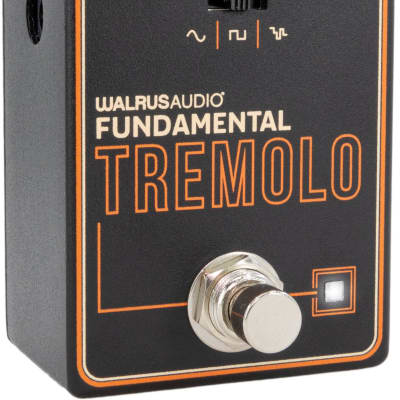Walrus Audio Fundamental Tremolo 2023 - Present - Black / Orange image 3
