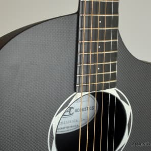 Composite Acoustics Ox Raw Carbon Fiber Guitar, LR Baggs Pickup, Cutaway image 14