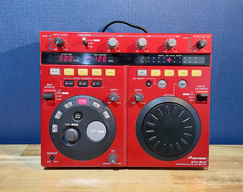 [Rare Red Finish] Pioneer EFX-500 Live Performance / DJ Effects FX Unit