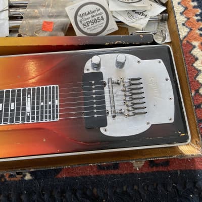 60's Fender 400 Sunburst Pedal Steel Guitar image 5