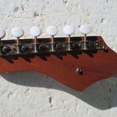 Hy-Lo Guitar,  1960's, Japan, Two Pickup, Redburst, Wang Bar, Very Cool image 5