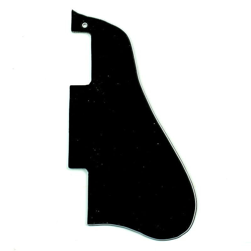 Custom late 60's ES 330 Style Guitar Pickguard fits long neck verison,3ply Black image 1