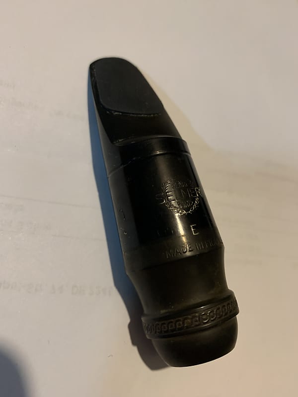 Selmer Soloist E Hard Rubber Alto Sax Mouthpiece | Reverb