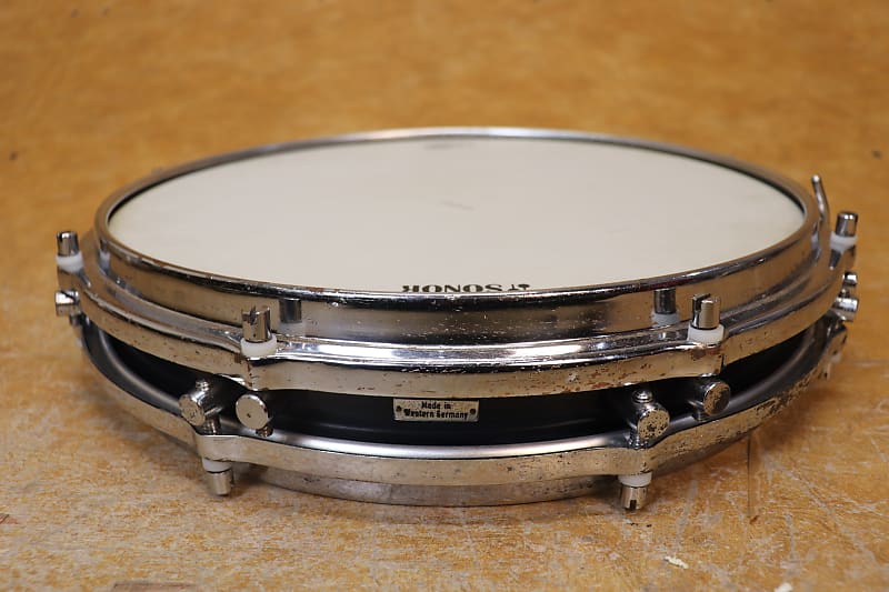 Sonor 2.5x14 Pancake Snare 1960 s Black Slate