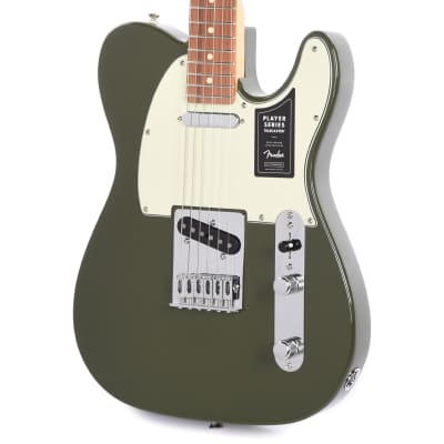 Fender Player Telecaster Olive w/3-Ply Mint Pickguard (CME Exclusive) image 2